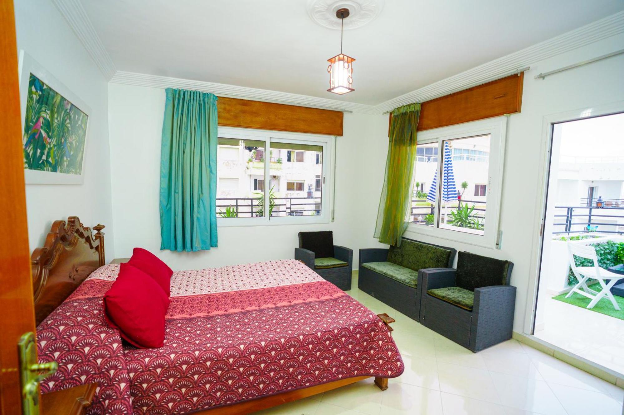 Bright Apartment With Sea View, Few Steps Away From The Tgv Tanger Exteriör bild