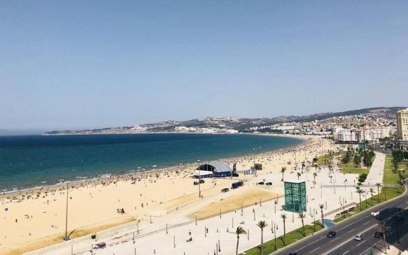 Bright Apartment With Sea View, Few Steps Away From The Tgv Tanger Exteriör bild